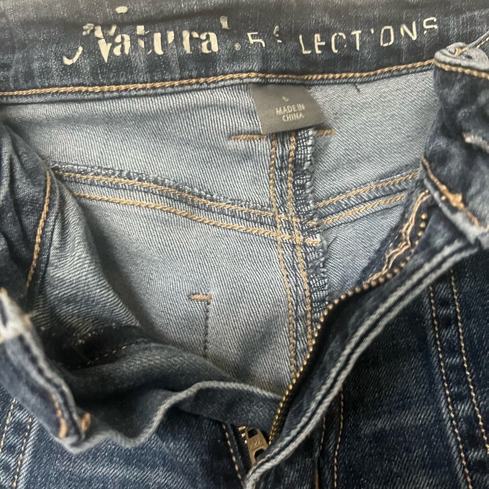 Natural Reflections Blue Straight Leg Jeans